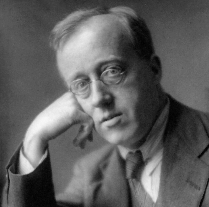 A photograph of Gustav Holst